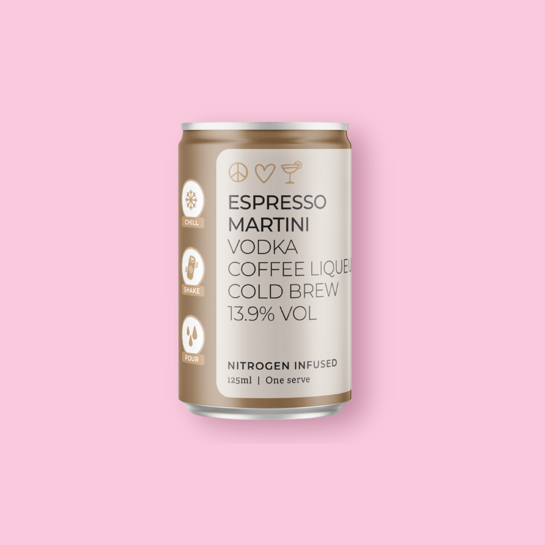 Byron Bay Spirits - Canned Cocktail - Espresso Martini
