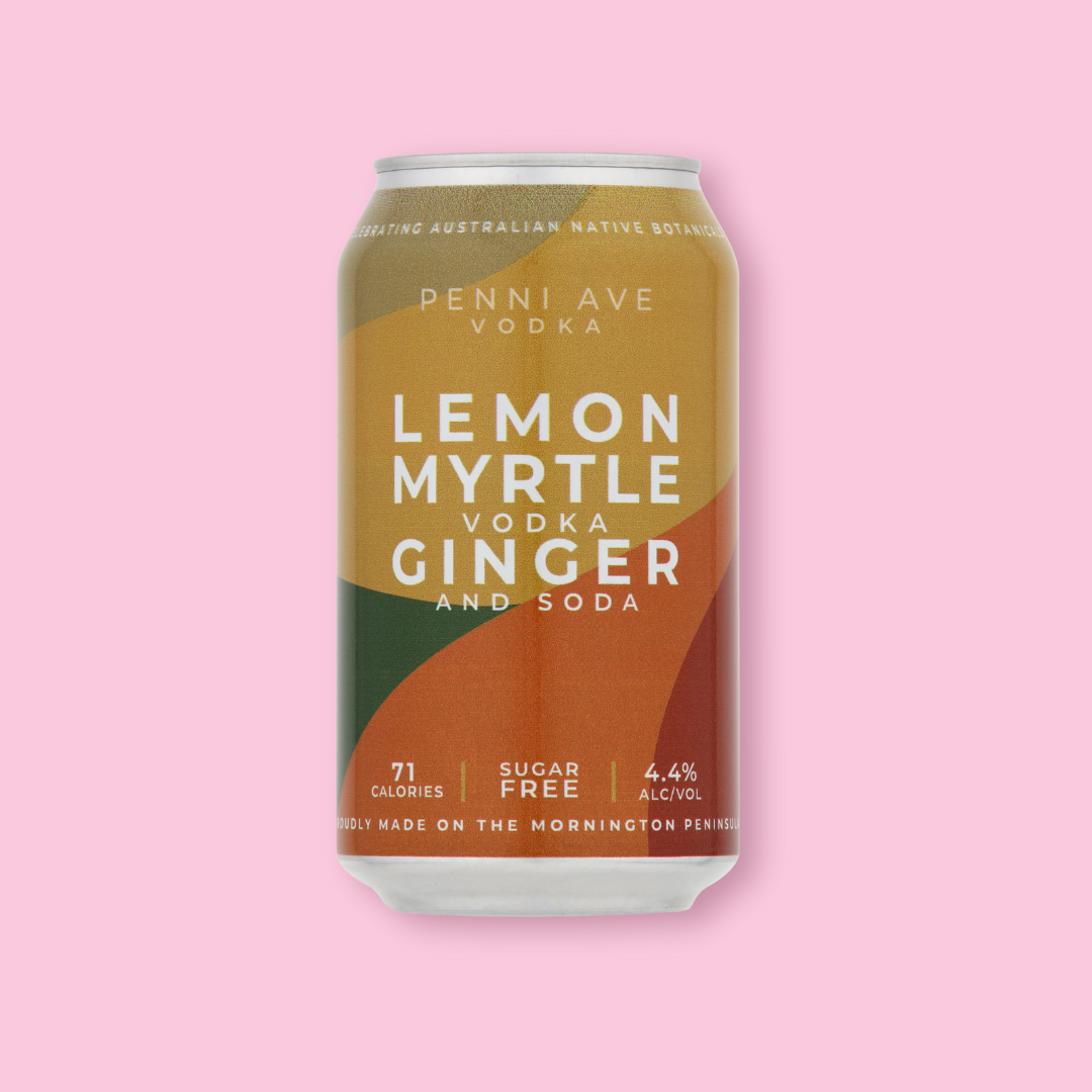 Penni Ave - Vodka RTD - Lemon Myrtle Vodka, Ginger with Soda