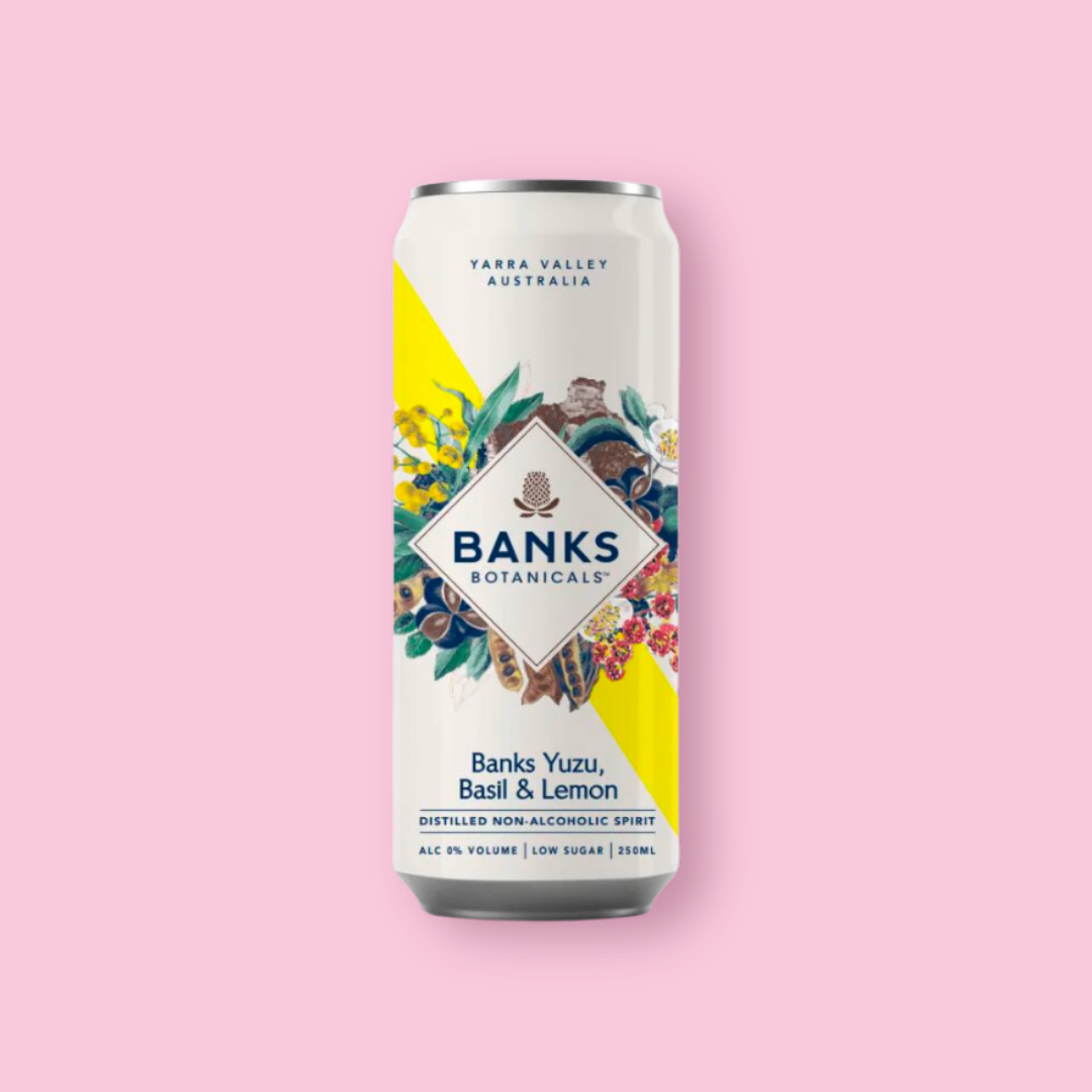 Banks Botanical - Non Alcohol - Yuzu, Basil & Lemon
