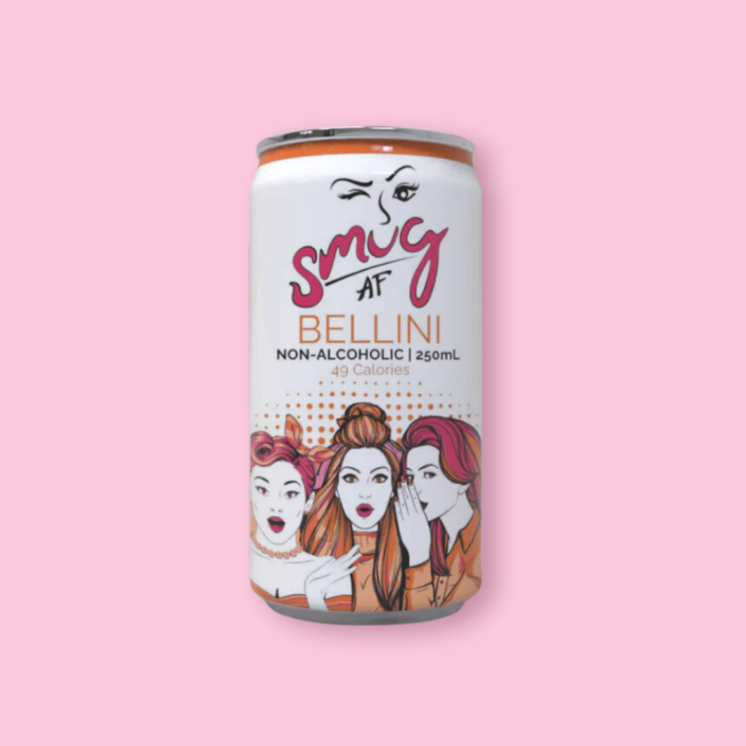 Smug AF - Non Alcohol Cocktail - Virgin Bellini