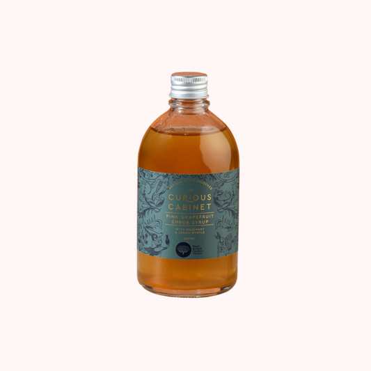 The Curious Cabinet - Shrub Syrup Mixer Pink Grapefruit