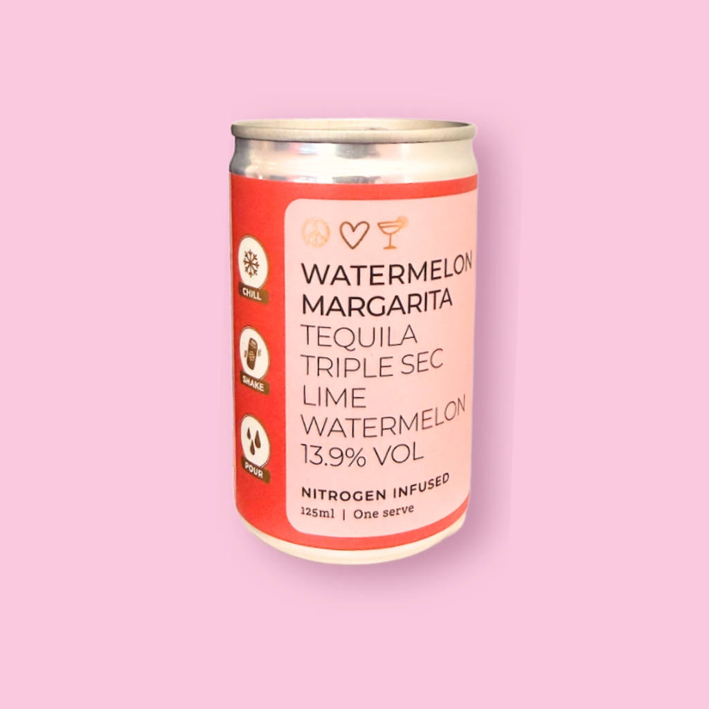 Byron Bay Spirits - Canned Cocktail - Watermelon Margarita