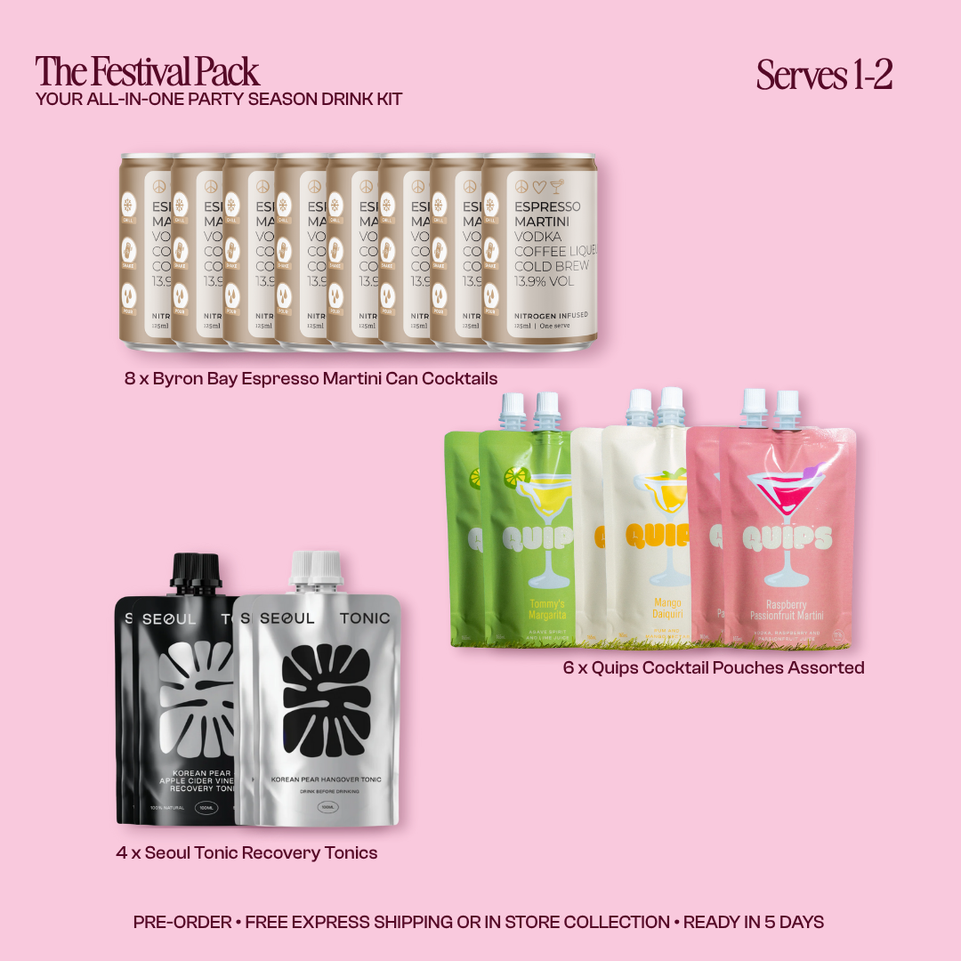 The Festival Pack - Cocktails to Recover Tonics