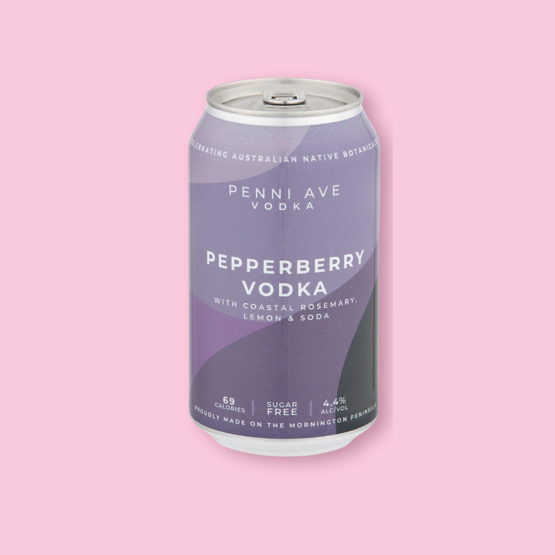Penni Ave - Vodka RTD - Pepperberry with Coastal Rosemary, Lemon & Soda
