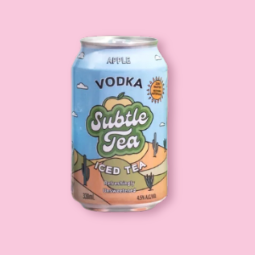 Subtle Tea - RTD Vodka Iced Tea - Apple
