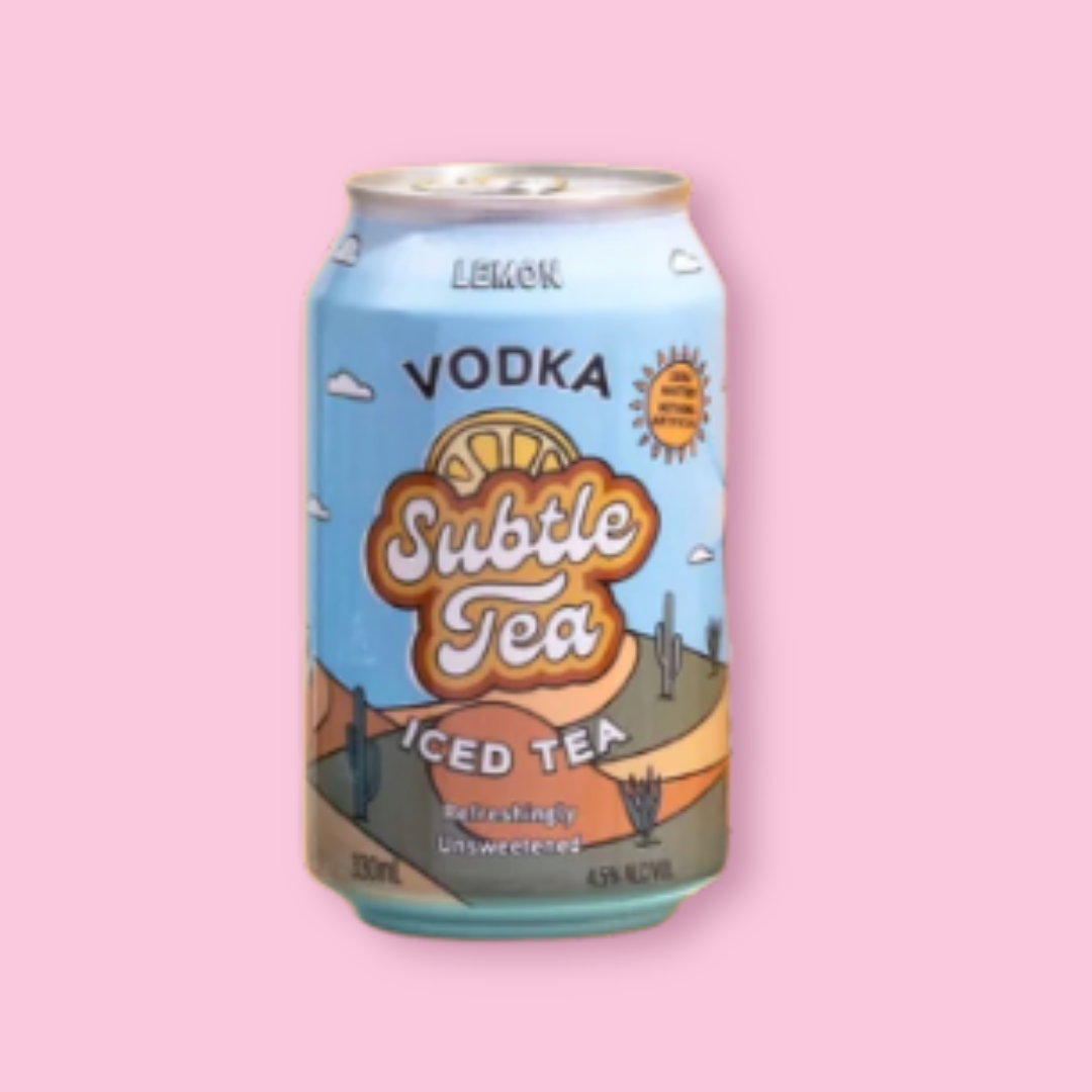Subtle Tea - RTD Vodka Iced Tea - Lemon