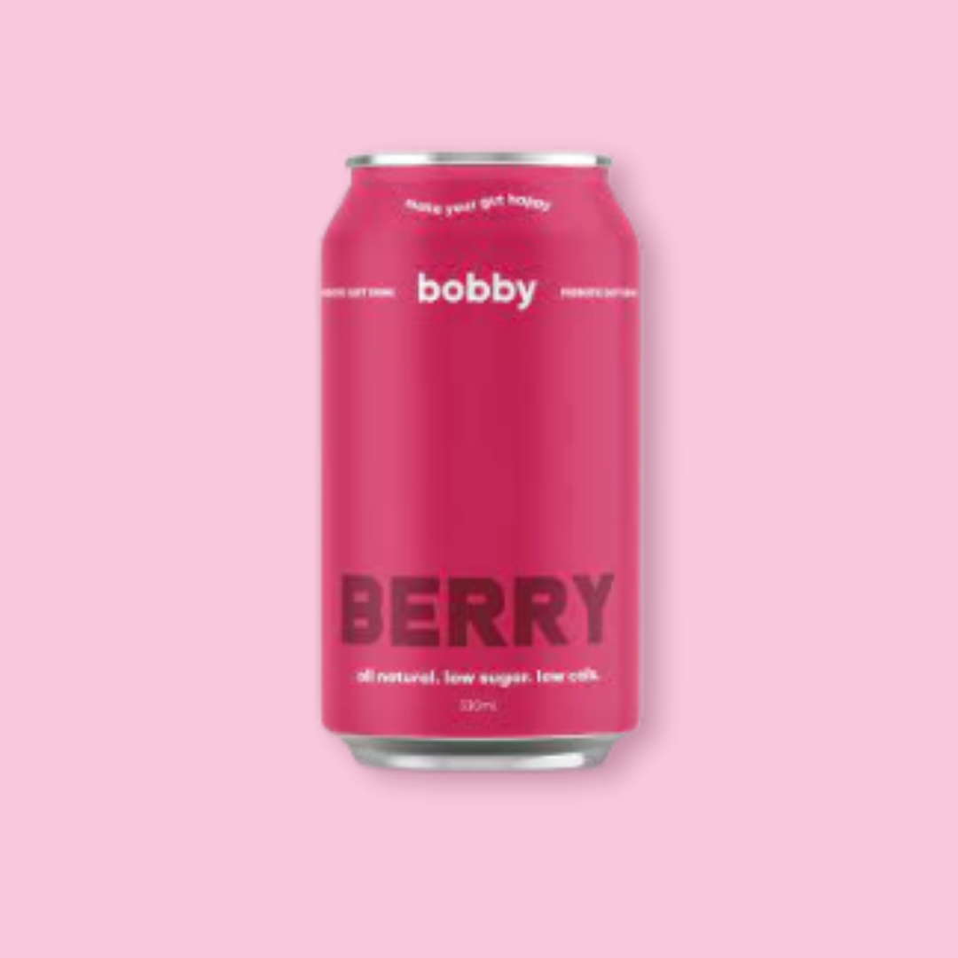 Bobby Drinks - Carbonate - Berry  Prebiotic Soda
