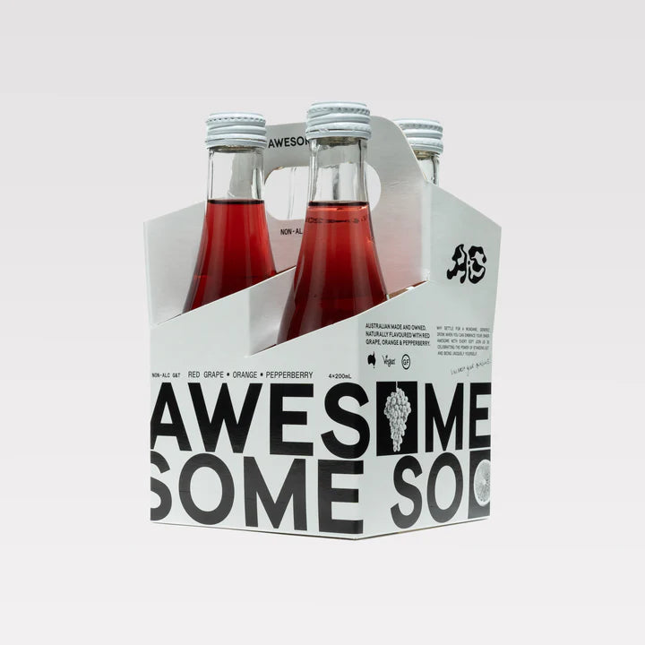 Awesome Source - Non Alcohol - Red Grape, Orange & Pepperberry G&T RTD - REH Liquids