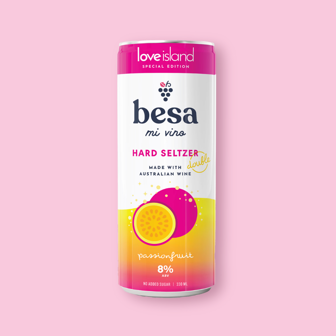 Besa Mi Vino - RTD Hard Seltzer - Love Island Passionfruit