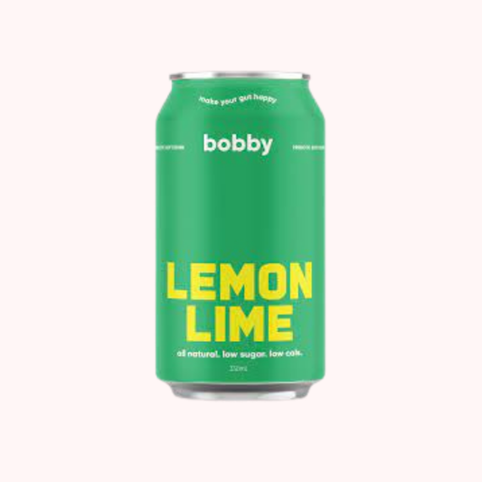 Bobby Drinks - Carbonate Prebiotic Soda Lemon Lime