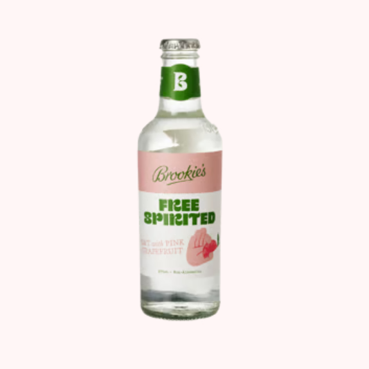 Brookie’s Free Spirited - Non Alcohol - Pink Grapefruit G&T RTD
