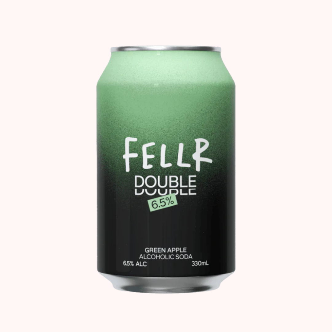 Fellr - Green Apple Brewed Alcoholic Seltzer Double