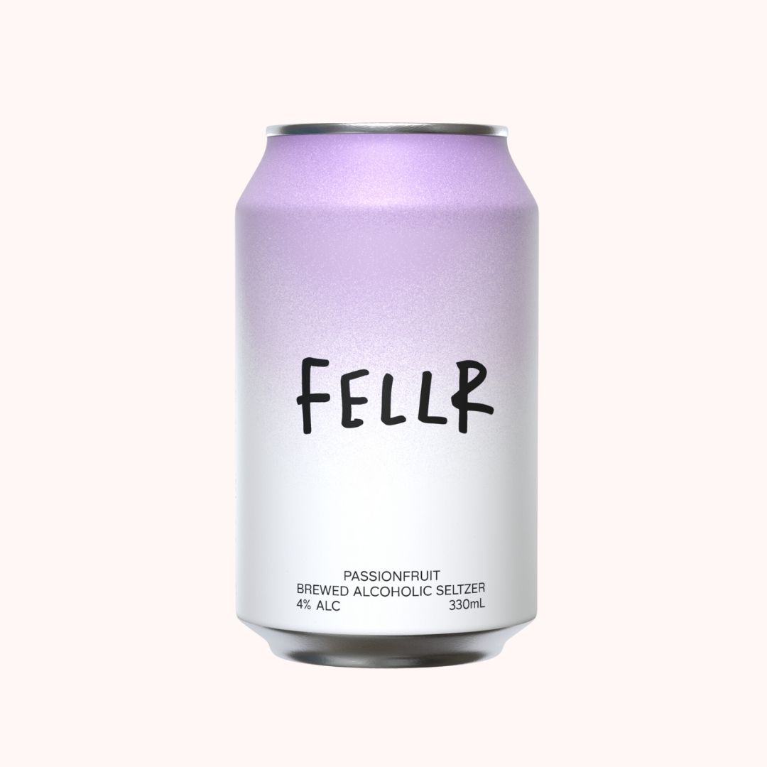Fellr - Passionfruit Brewed Alcoholic Seltzer