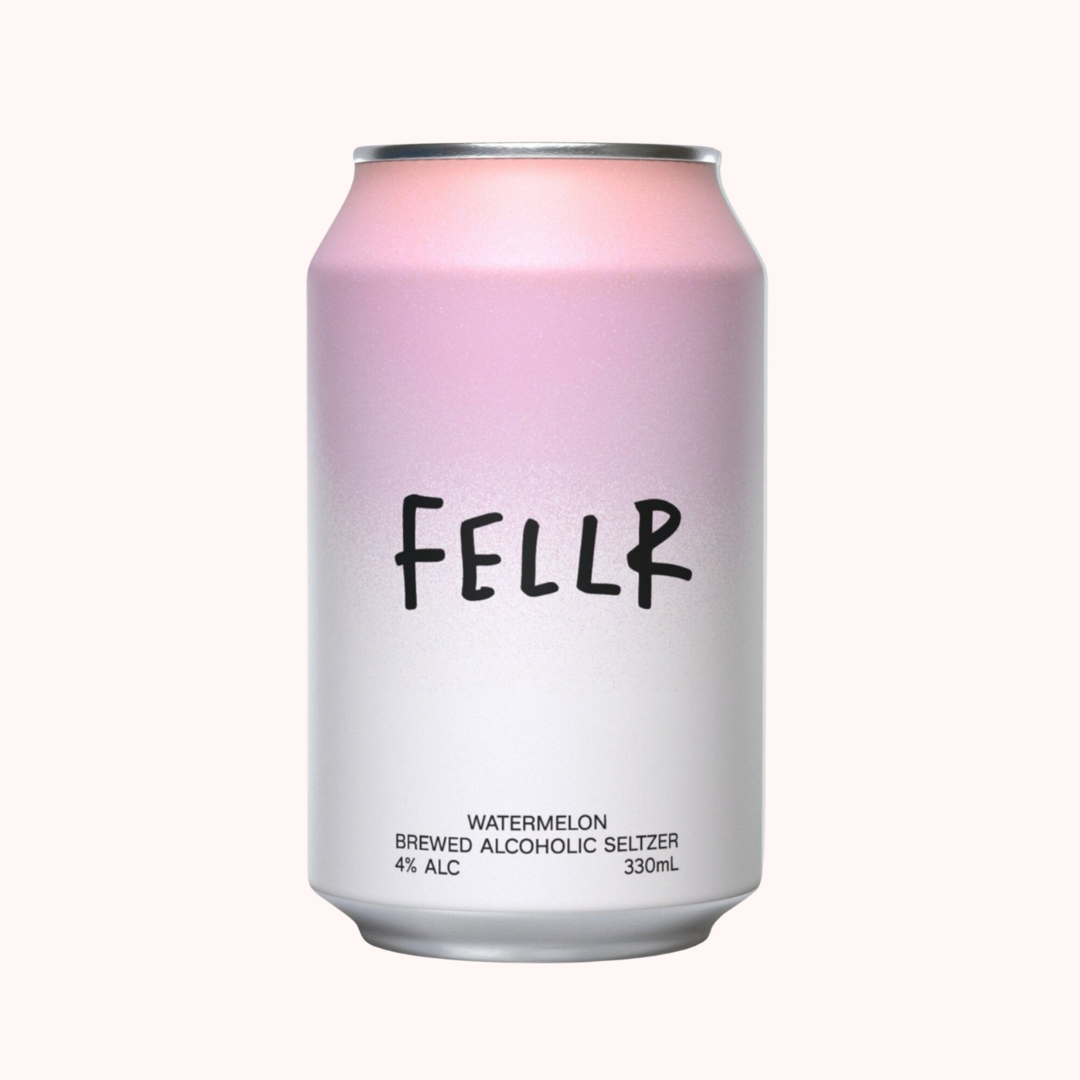 Fellr - Watermelon Brewed Alcoholic Seltzer