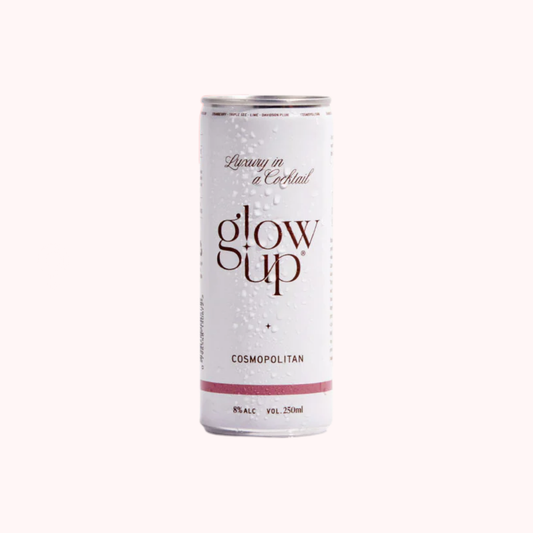 Glow Up - Canned Cocktail - Cosmopolitan Cocktail RTD