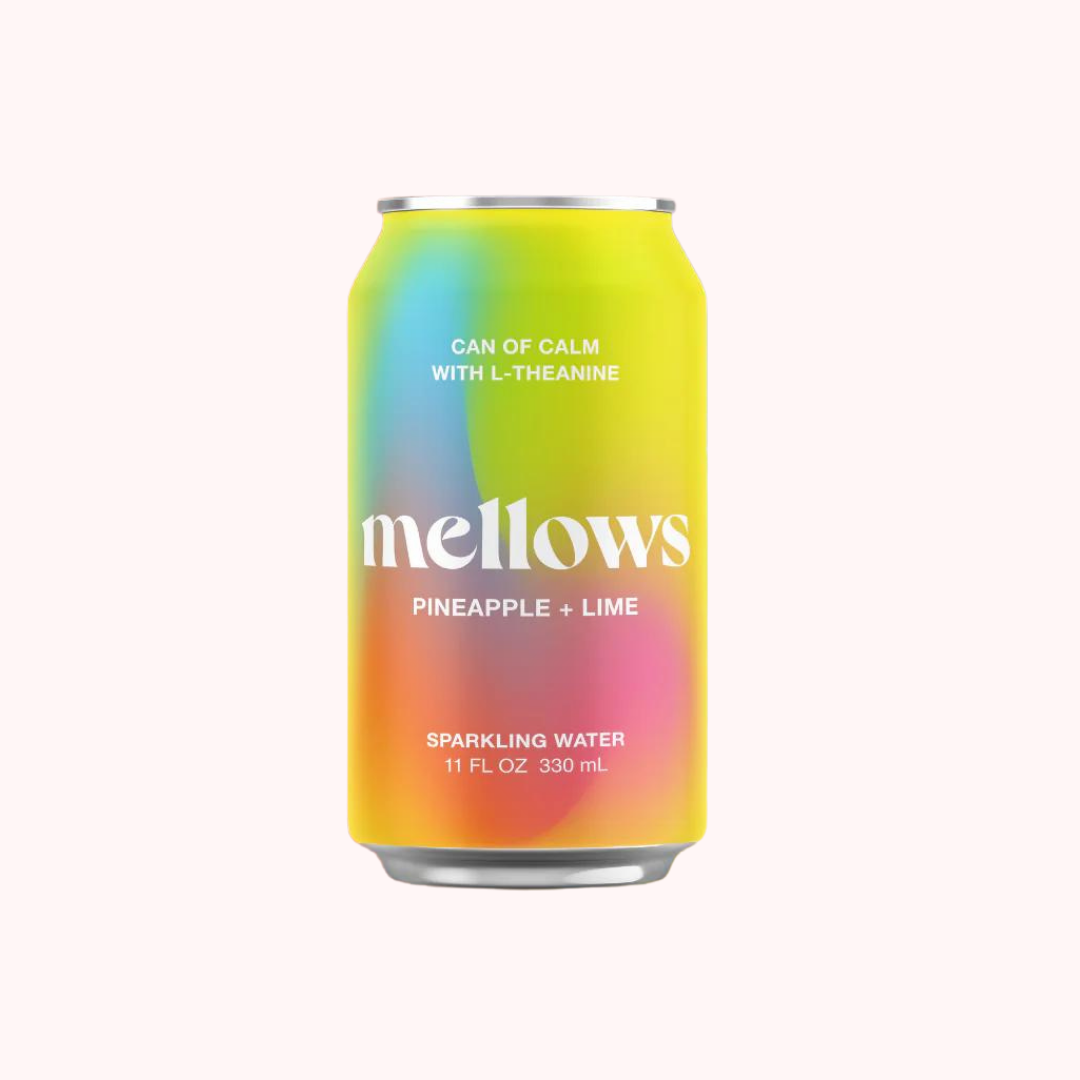 Mellows - Carbonated Nootropic Soda - Pineapple & Lime