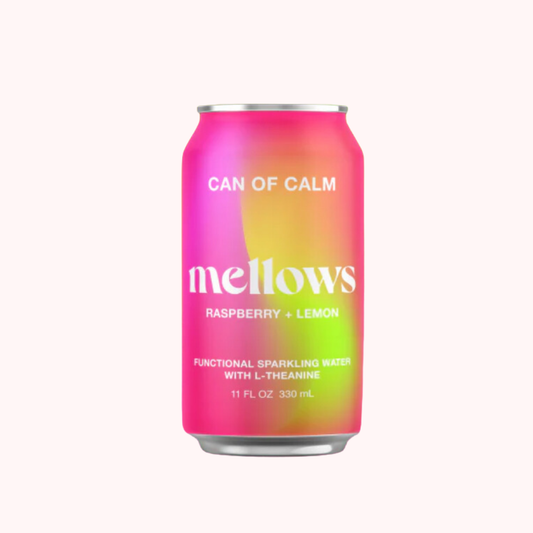 Mellows - Carbonated Nootropic Soda - Raspberry & Lemon