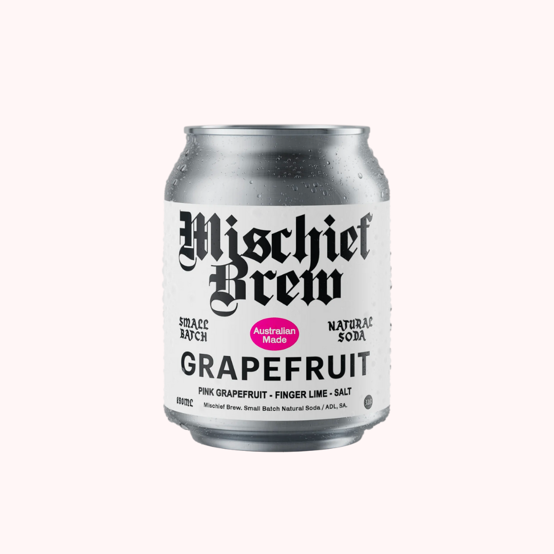 Mischief Brew - Carbonate Soft Drink Soda - Grapefruit