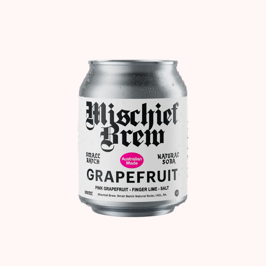 Mischief Brew - Carbonate Soft Drink Soda - Grapefruit