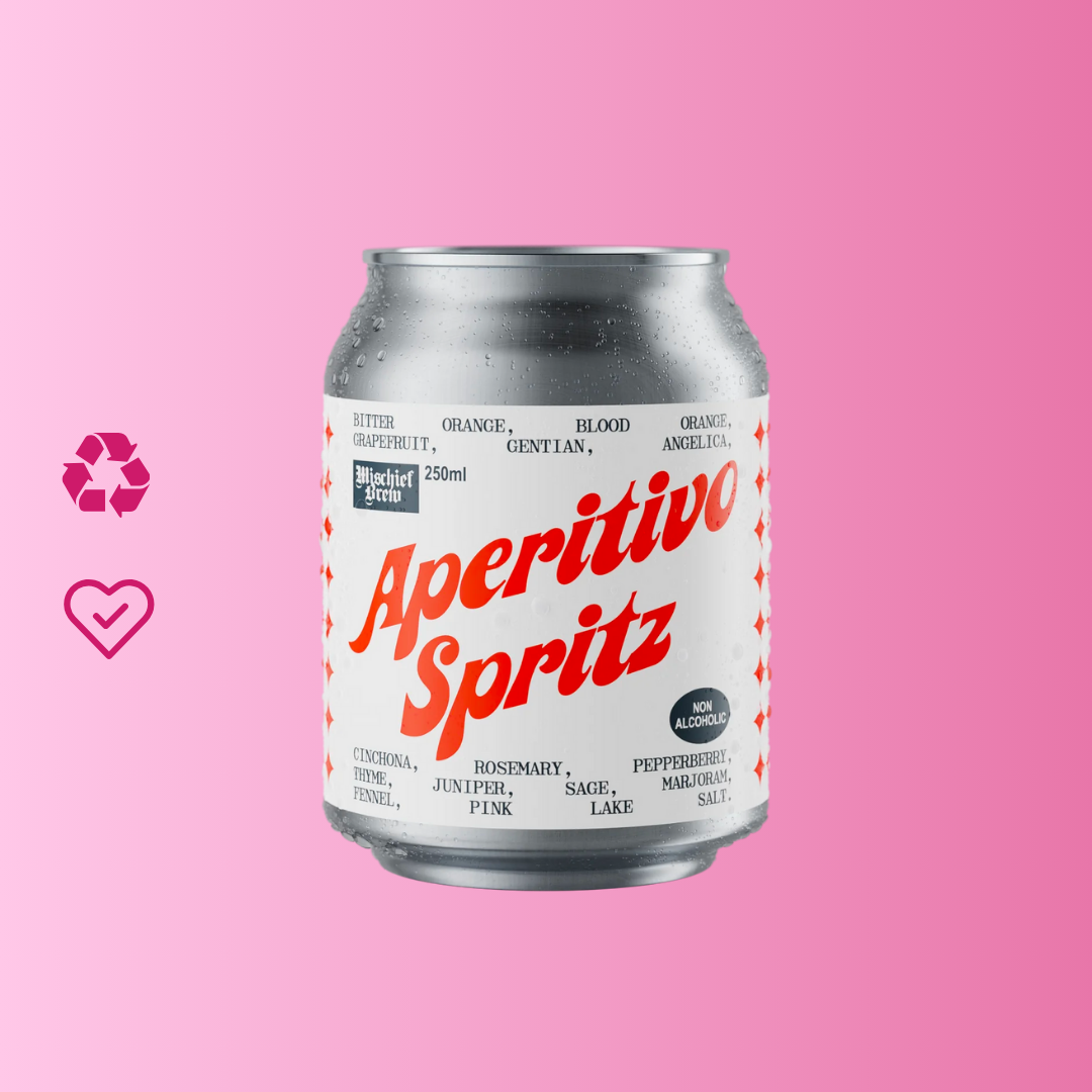 Mischief Brew - Non Alcohol - Aperitivo Spritz RTD - REH Liquids