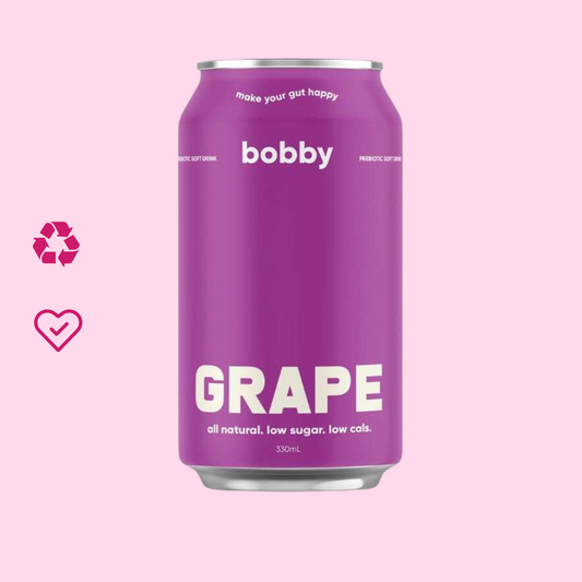 Bobby Drinks - Carbonate Prebiotic Soda Grape - REH Liquids