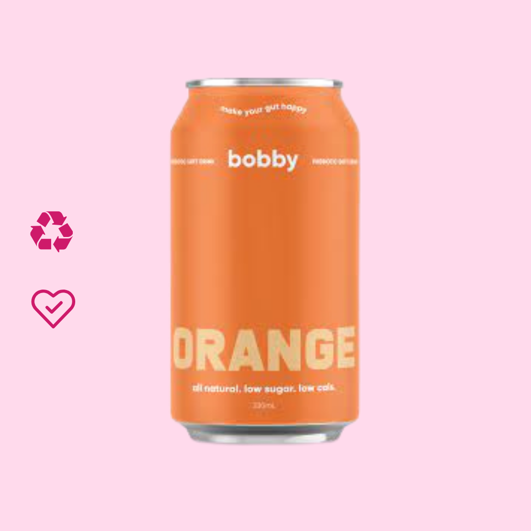 Bobby Drinks - Carbonate Prebiotic Soda Orange - REH Liquids