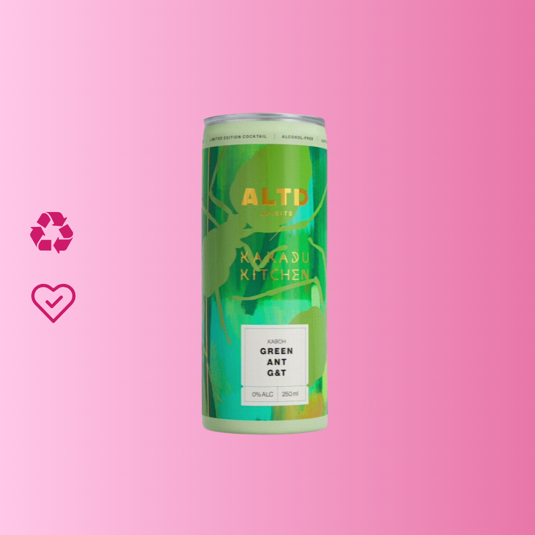 ALTD Spirits - Non Alcohol - Green Ant (Kaboh) G&T RTD - REH Liquids
