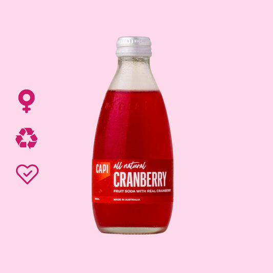 Capi - Carbonate Soft Drink Cranberry - REH Liquids