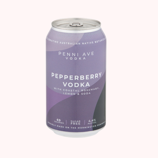 Penni Ave Distillery - Vodka - Premixed Pepperberry with Coastal Rosemary, Lemon & Soda RTD