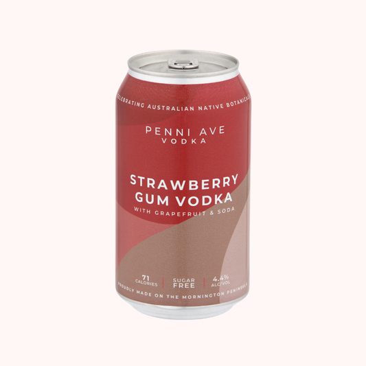 Penni Ave Distillery - Vodka - Premixed Strawberry Gum with Grapefruit & Soda RTD