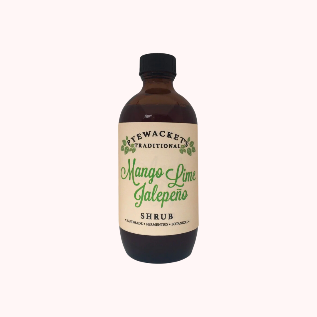 Pyewacket's Traditional -  Shrub Syrup Mixer - Mango Lime Jalepeno