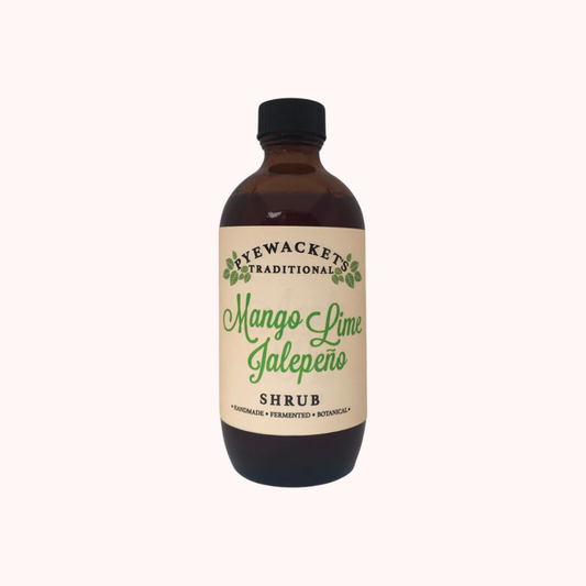 Pyewacket's Traditional -  Shrub Syrup Mixer - Mango Lime Jalepeno