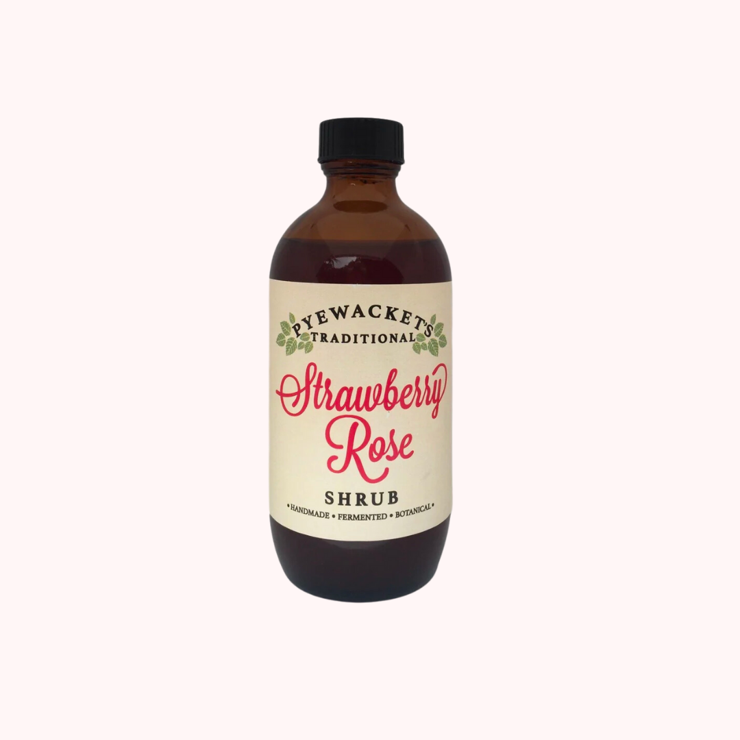 Pyewacket's Traditional - Shrub Syrup Mixer - Strawberry Rose