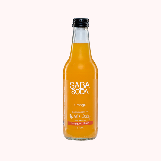 Saba Premium Beverages - Organic Soft Drink Orange Soda