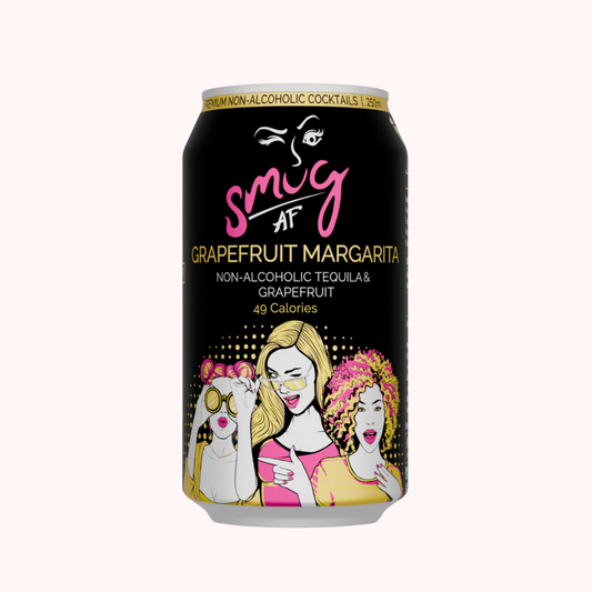 Smug AF - Non Alcohol - Grapefruit Margarita Cocktail RTD