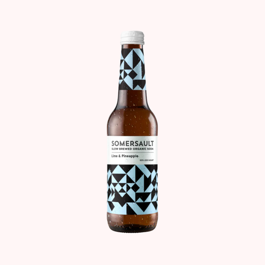 Somersault Soda - Carbonate Organic Soda - Lime Pineapple