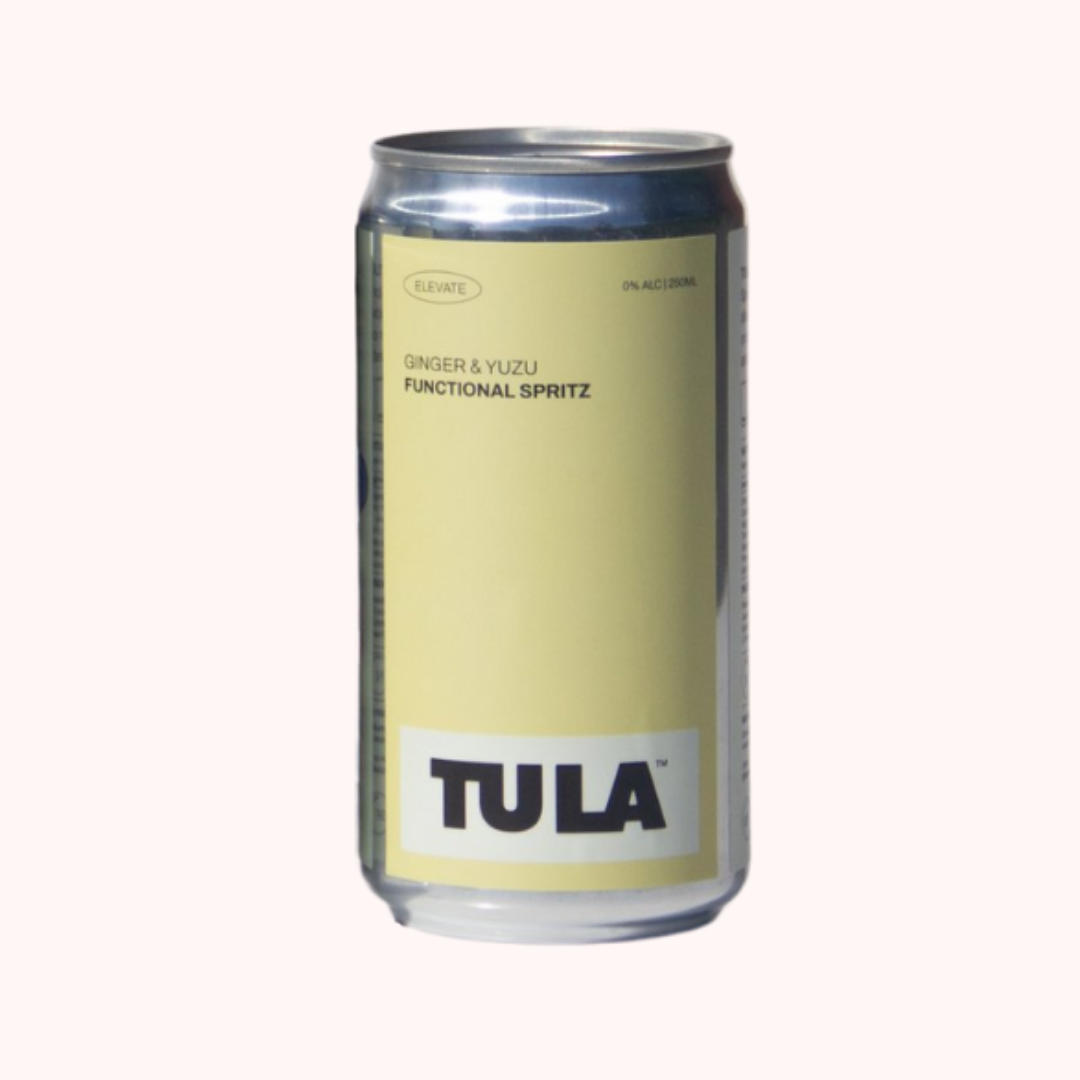 Tula Drinks - Non Alcohol - Ginger Yuzu Functional Spritz RTD