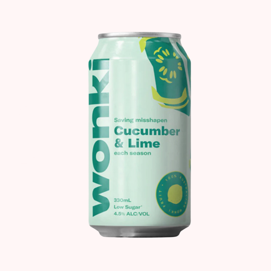 Wonki - Vodka Seltzer Cucumber Lime RTD