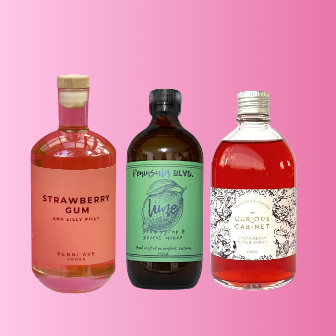 Kick On's Kocktail - Dirty Strawberry Martini - REH Liquids