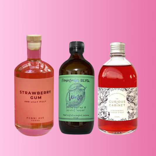 Kick On's Kocktail - Dirty Strawberry Martini - REH Liquids